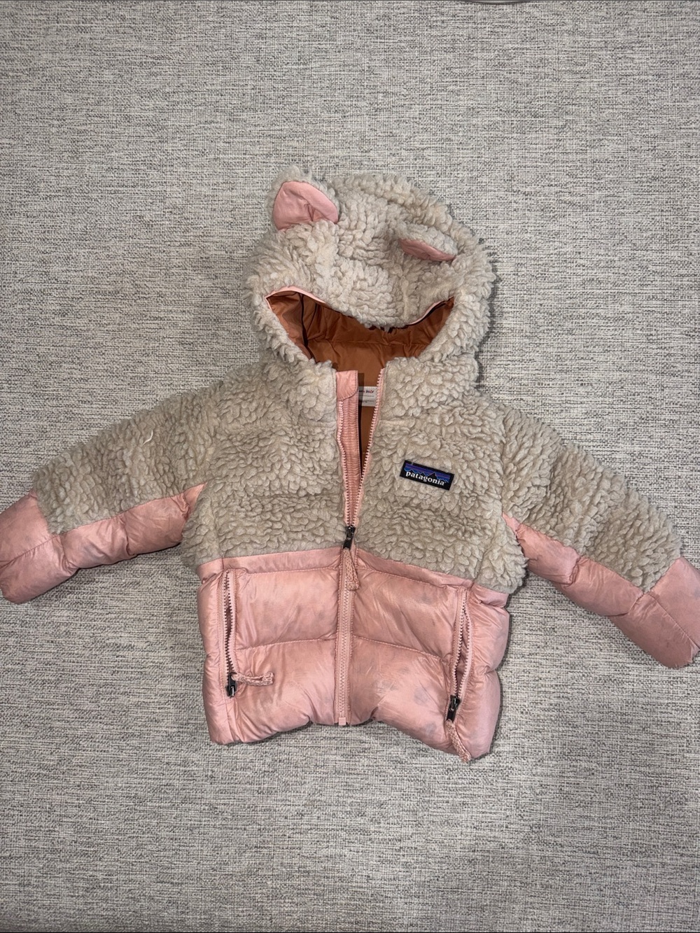 PATAGONIA SHERPA PUFFER JACKET SIZE 6-12M